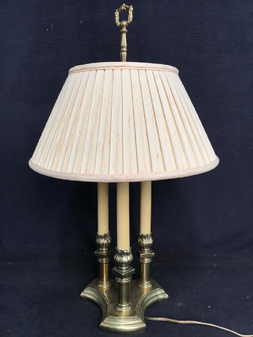 Candlestick Style Lamp W Shade (1 of 6)