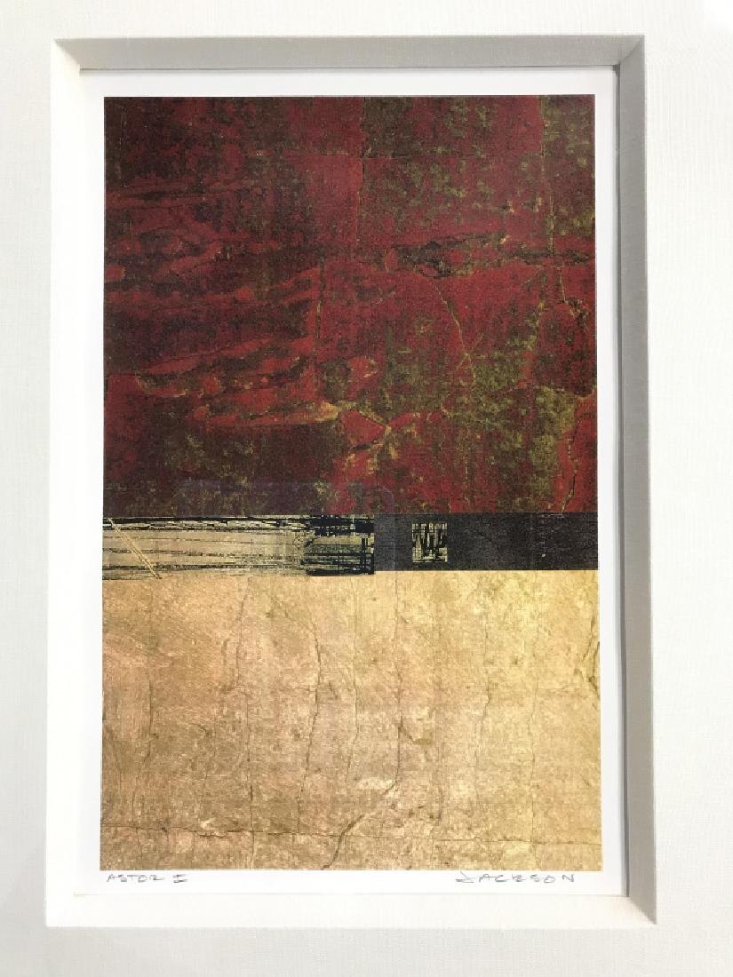 Professionally Framed Signed Abstract Art Print (1 of 6)