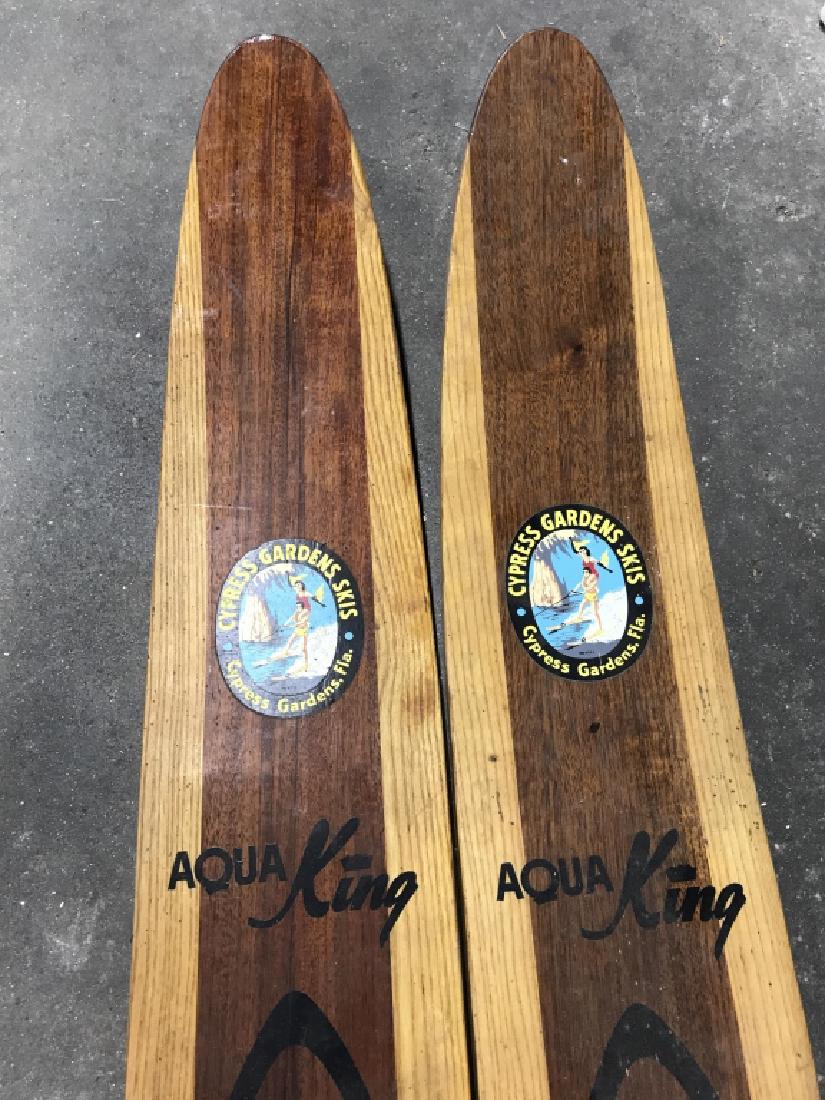 Vintage Cypress Gardens Aqua King Water Skis