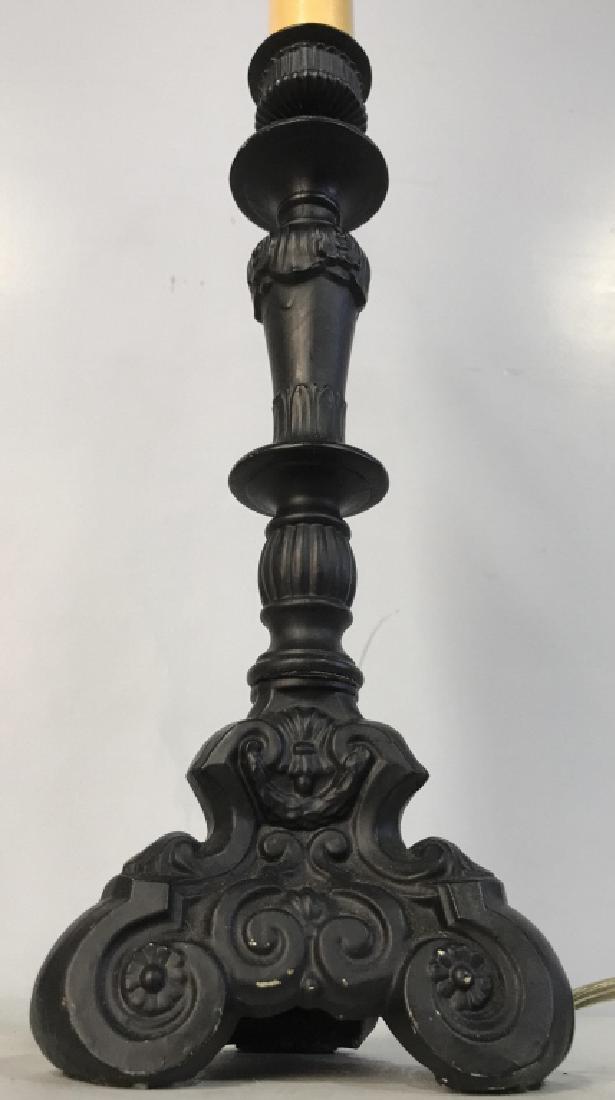 Metal Candlestick Style Lamp (1 of 5)