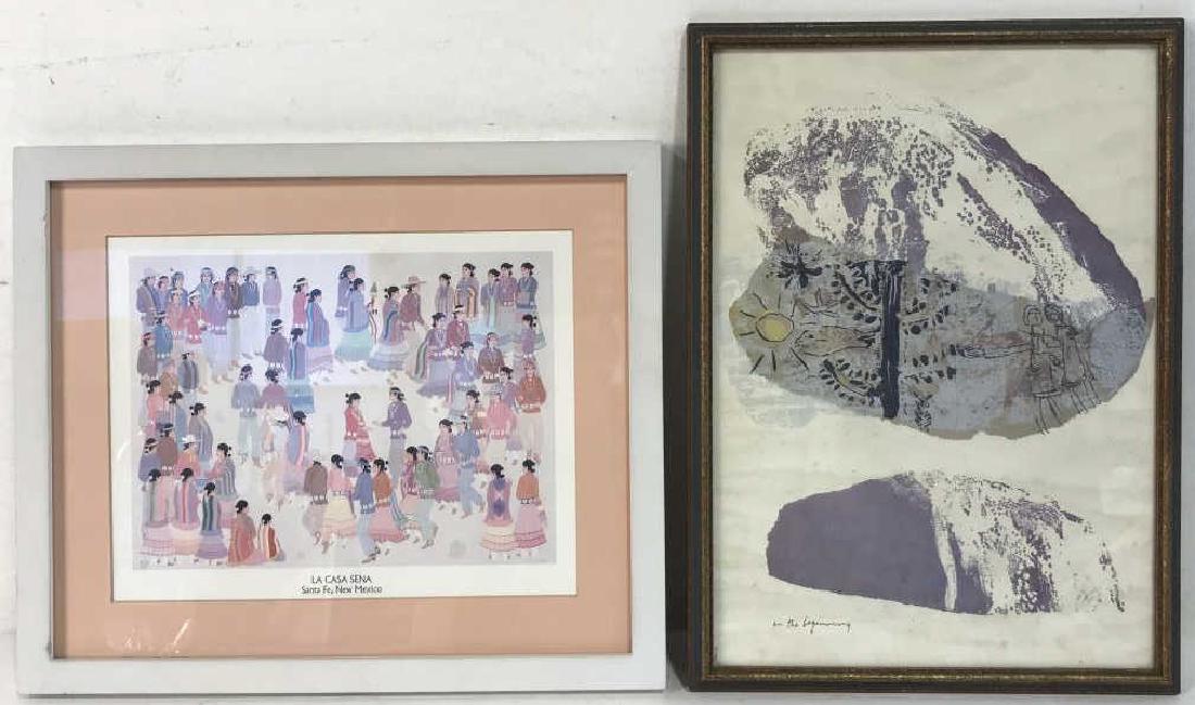 Group of 2 Framed Prints Artwork (1 of 11)