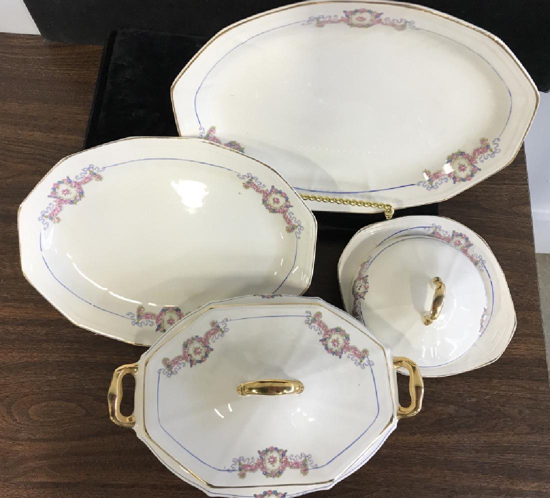 Vintage Group of porcelain Serving Utensils (1 of 8)