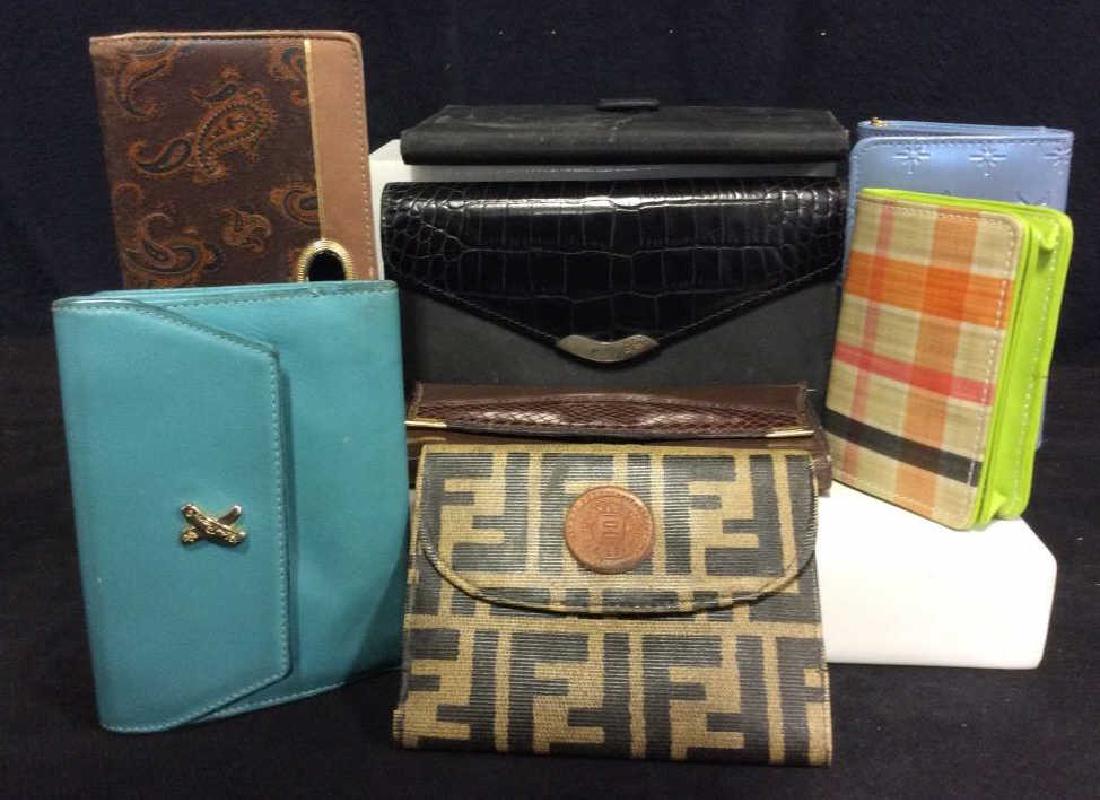 Group of 8 Faux Leather and Leather Wallets (1 of 14)