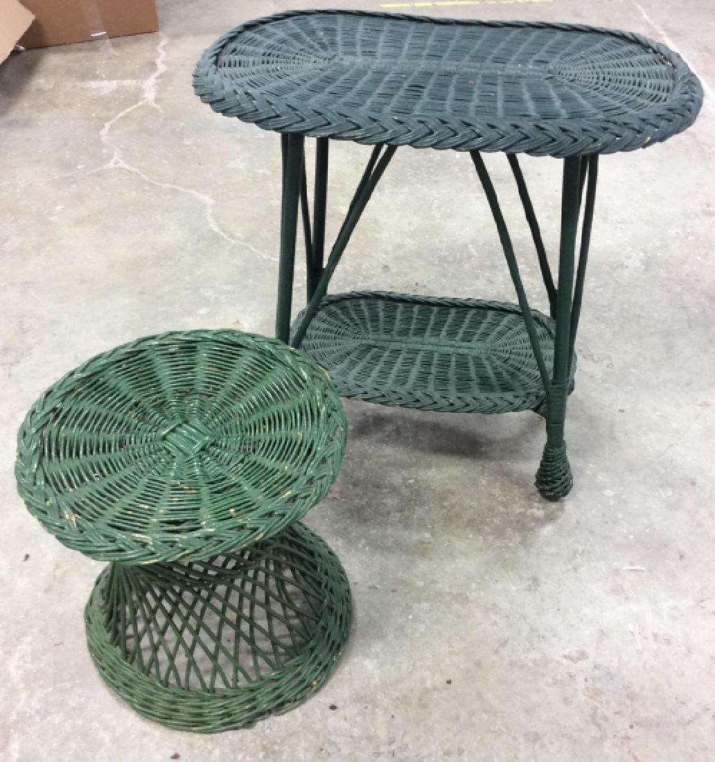 Green Toned Whicker Furnishings (1 of 7)