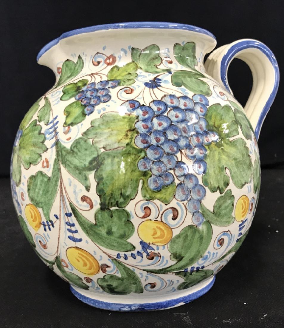 Italian Ceramic Pitcher (1 of 10)