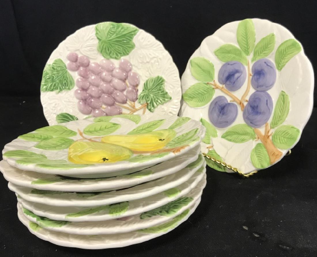 Group Set of 10 Dessert Plates (1 of 10)