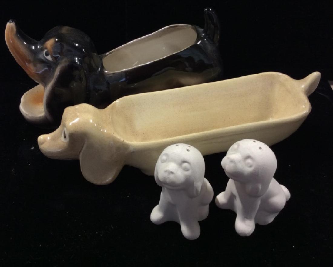Group Lot Vintage / Retro Dog Figural Tableware (1 of 11)