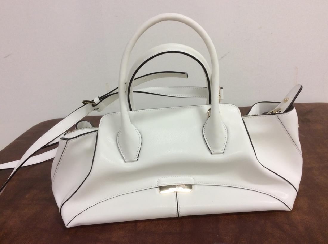 Cromia White Leather Ladies Handbag (1 of 8)
