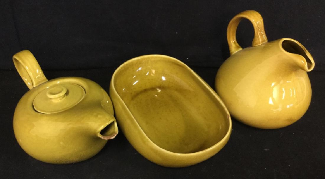 Set RUSSELL WRIGHT Ceramic Teapot Pitcher Platter (1 of 17)