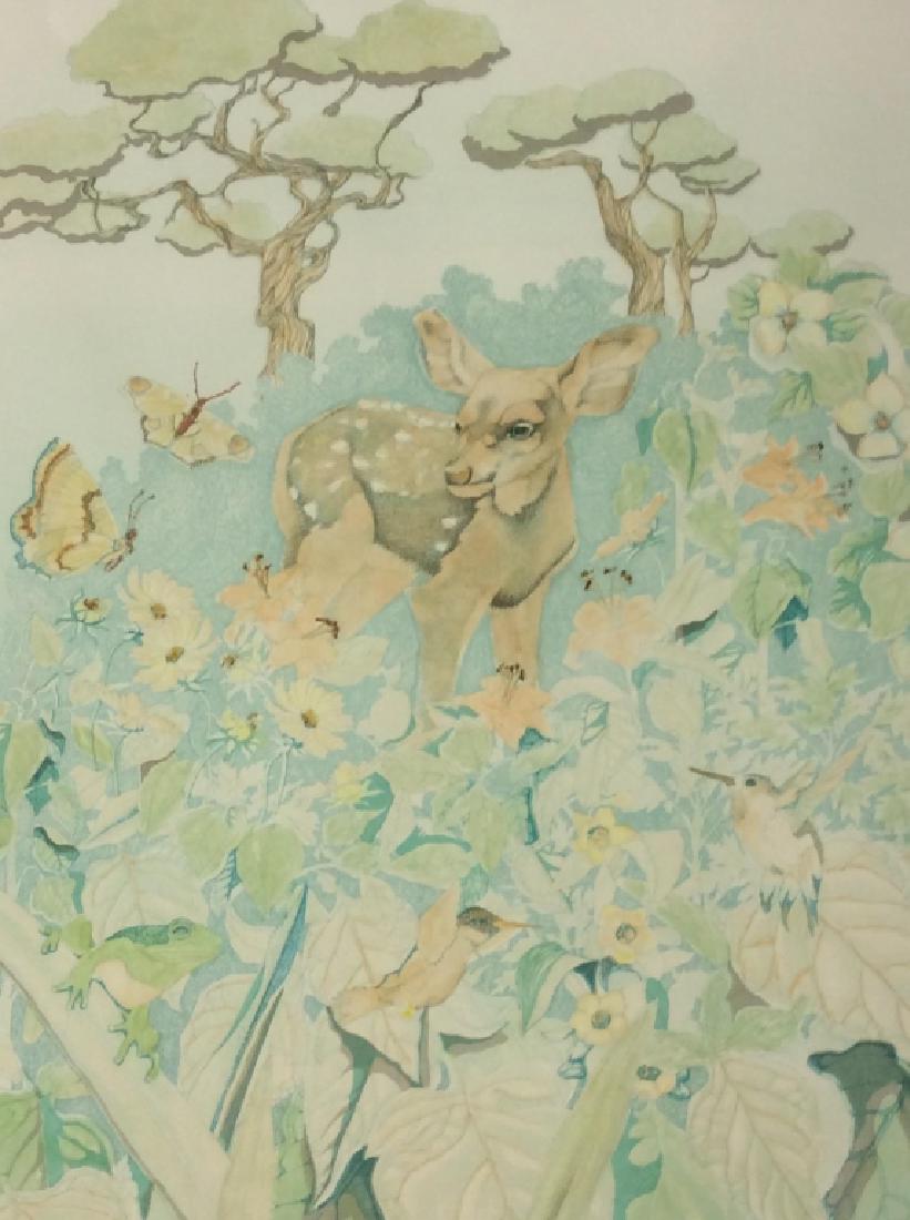 Signed & Framed POLLY CHASE Wildlife Artwork (1 of 12)