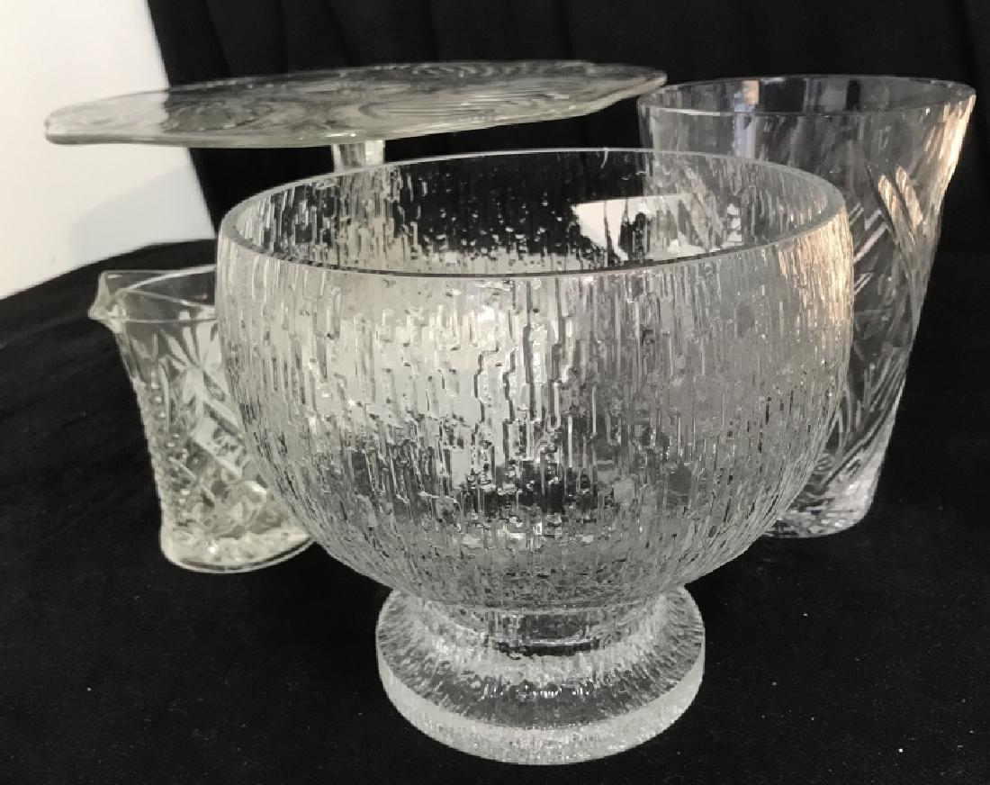 Group Lot of Misc. Glass Crystal  Vases Vessels (1 of 14)