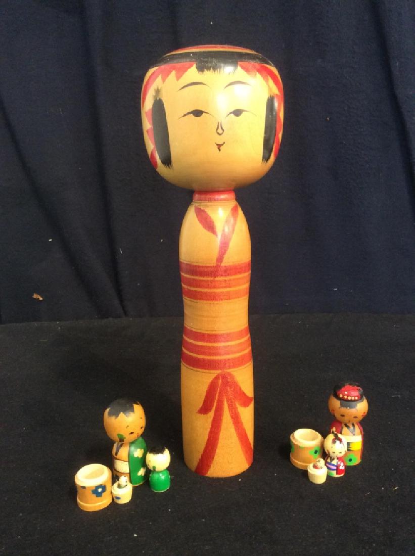 Kokeshi nesting best sale dolls