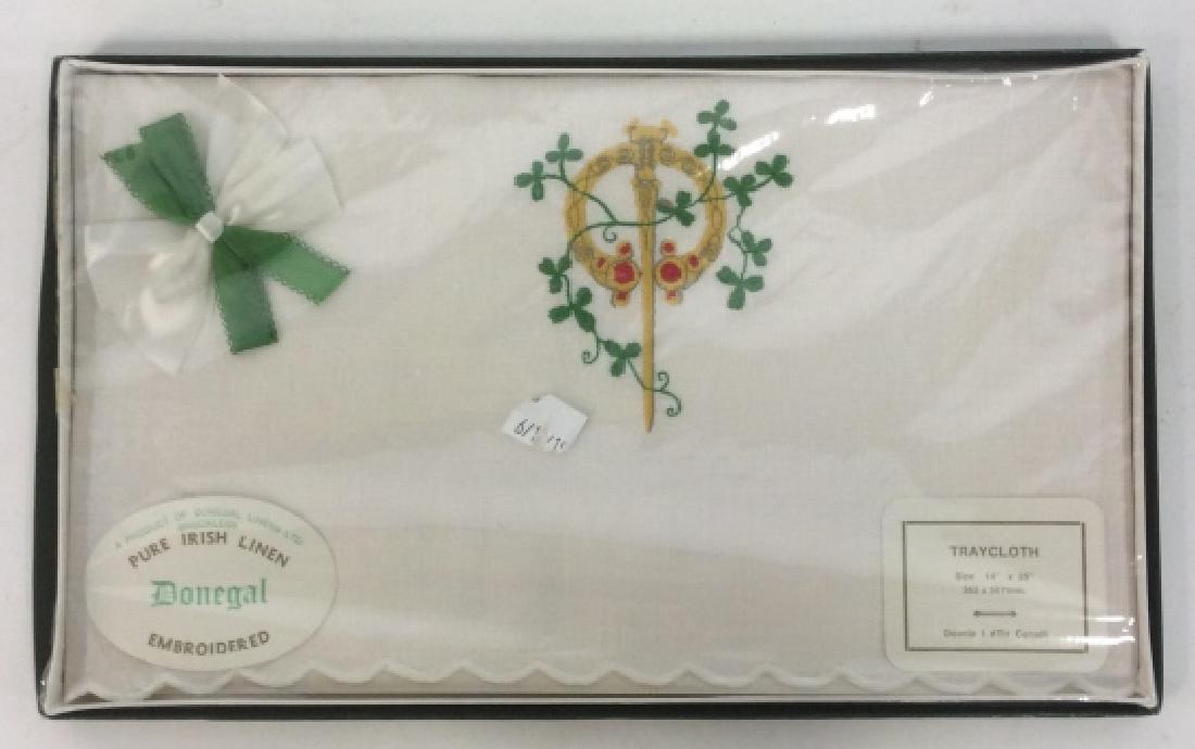 Packaged Embroidered Irish Linen (1 of 4)