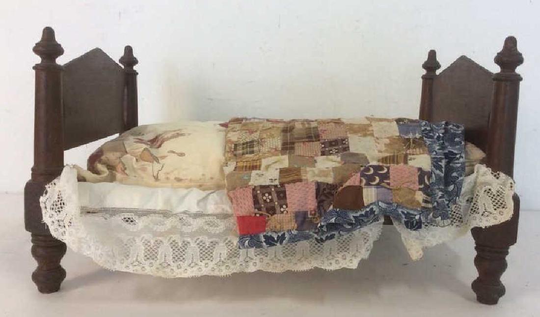 antique doll bed