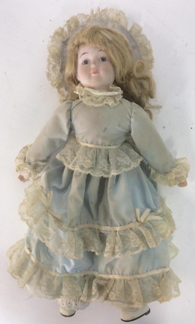 Antique Porcelain Doll w Clothing (1 of 7)