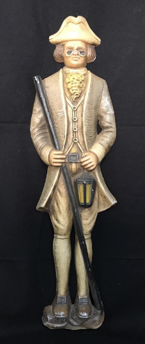 AV 0707 Painted Iron Soldier Wall Art (1 of 6)