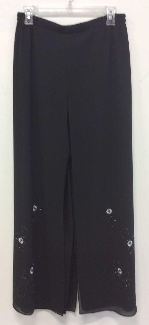 Lot 2 Women’s Black Toned Cloth Pants (1 of 8)