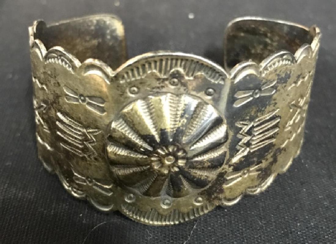 Hand Crafted Metal Cuff Bracelet (1 of 8)