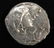 Signed Art Nouveau Silver Toned Brooch