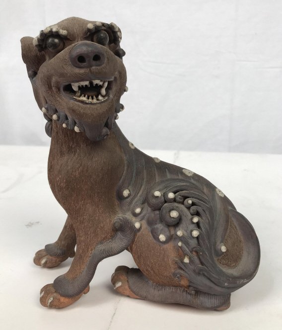 Hand Crafted Asian Ceramic Temple Lion (1 of 13)