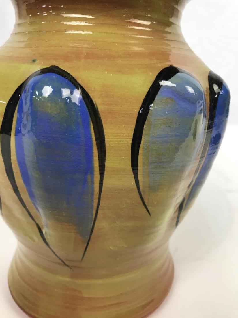 Signed DiCarlo Painted Ceramic Vase Vessel (1 of 9)