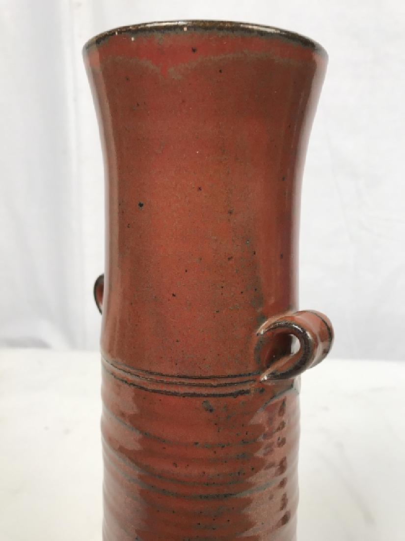 Arts and Crafts Pottery Vase Vessel, Signed (1 of 9)