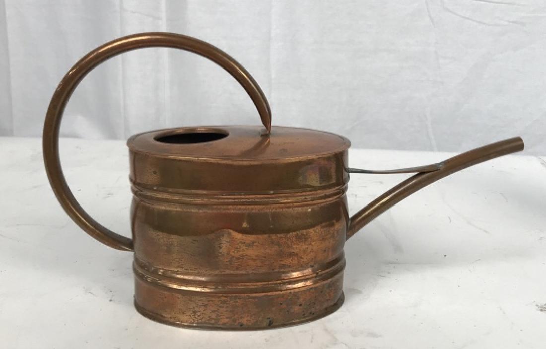 Vintage Hand Crafted Copper Watering Can (1 of 9)