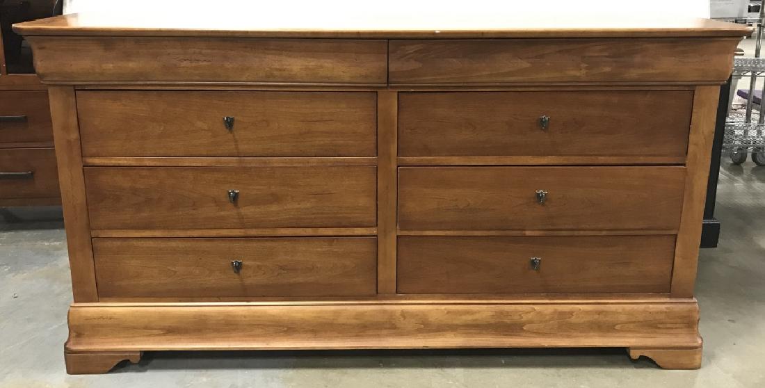 Wooden Credenza With Six Drawers, USA Made