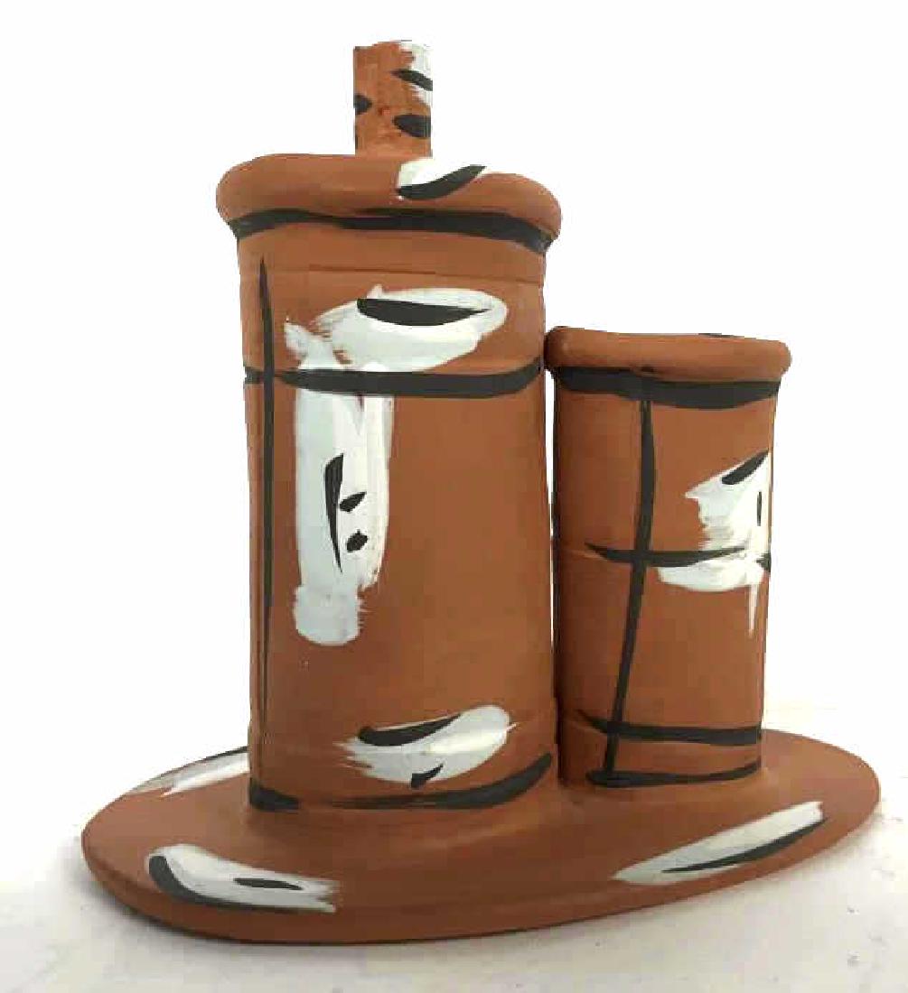 Signed Handmade Pottery Container Dish (1 of 8)