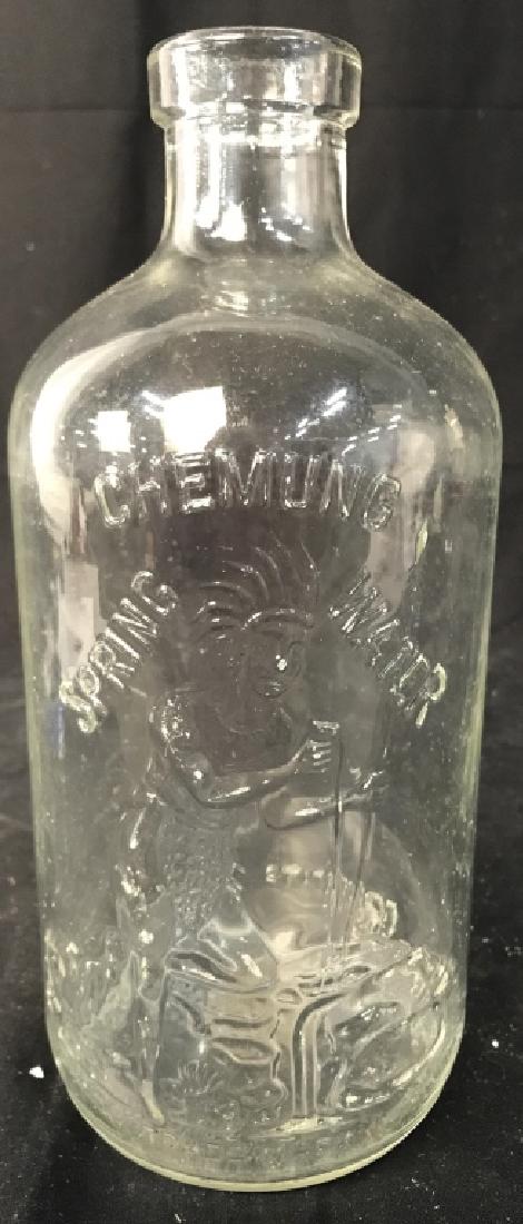 Vintage CHEMING SPRING WATER Glass Bottle (1 of 6)