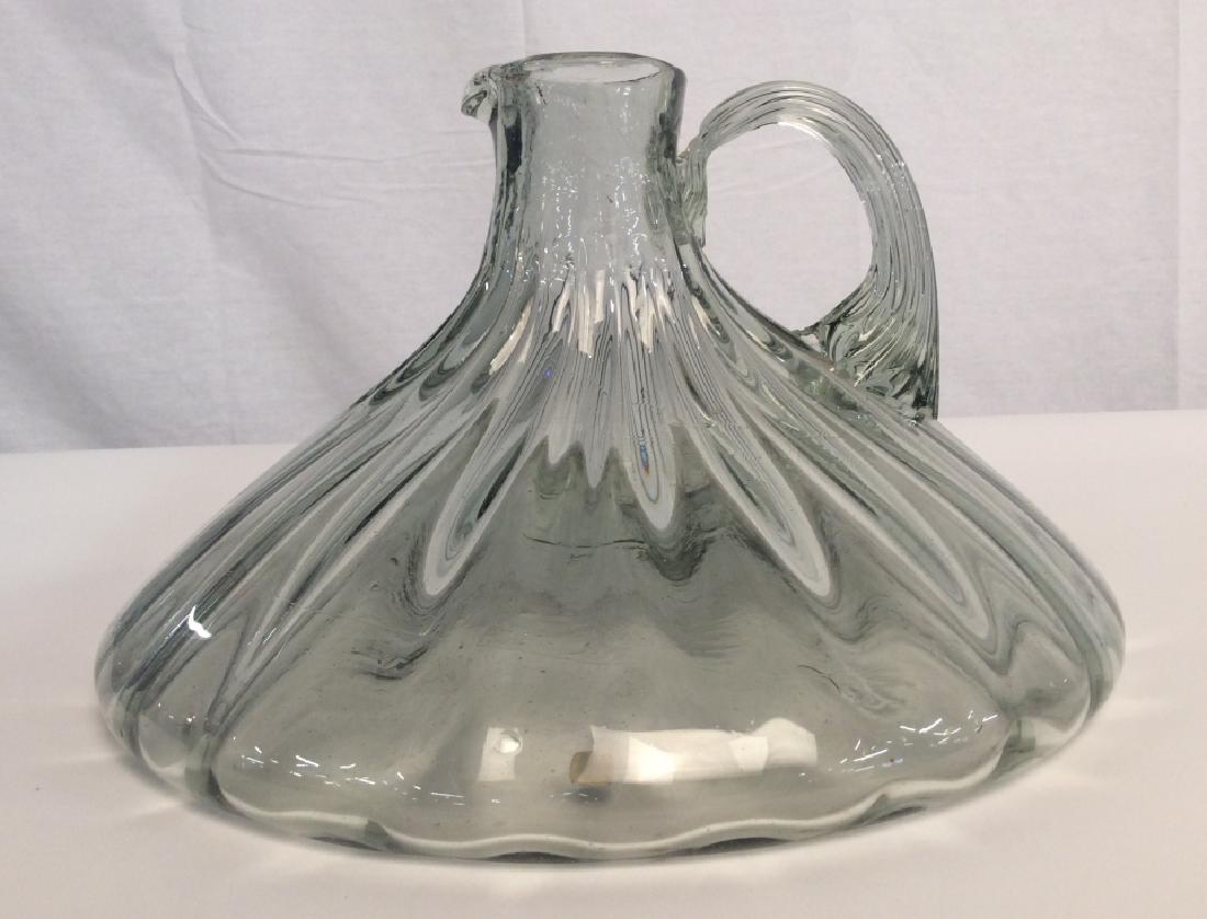 Mexican Oversized Glass Pitcher (1 of 8)
