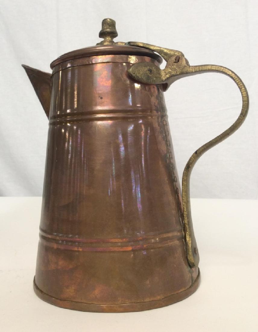 Copper Water Canister Tankard Pitcher (1 of 10)