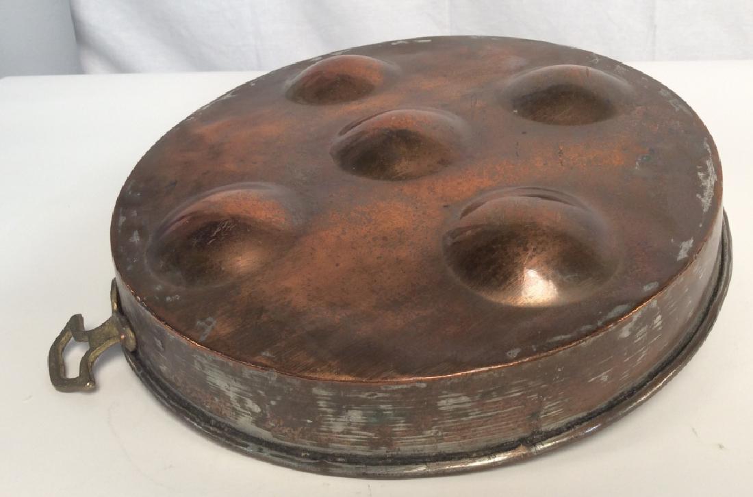 Vintage Antique Copper Bun Pan (1 of 10)