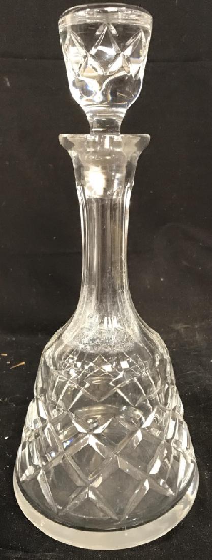 Cut Crystal Decanter W Stopper (1 of 6)