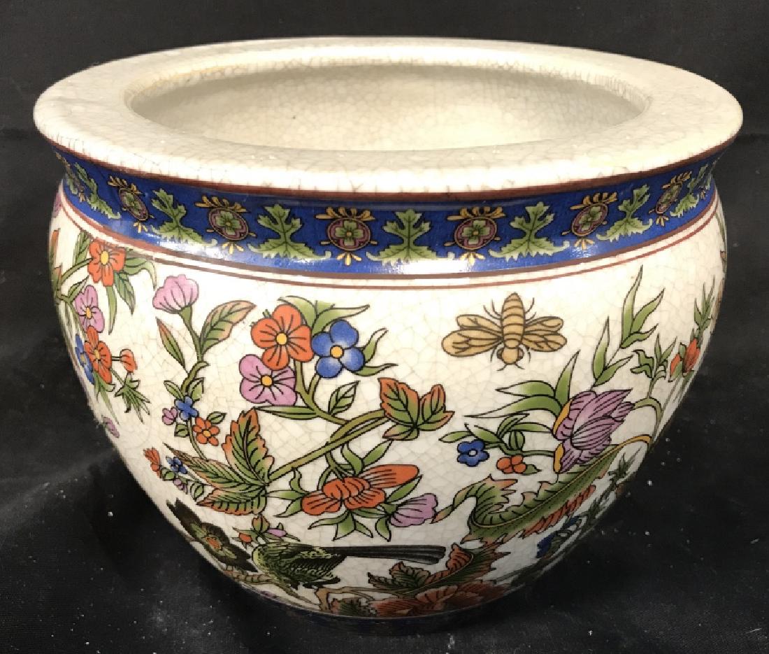 Oriental Style Porcelain Planter (1 of 6)