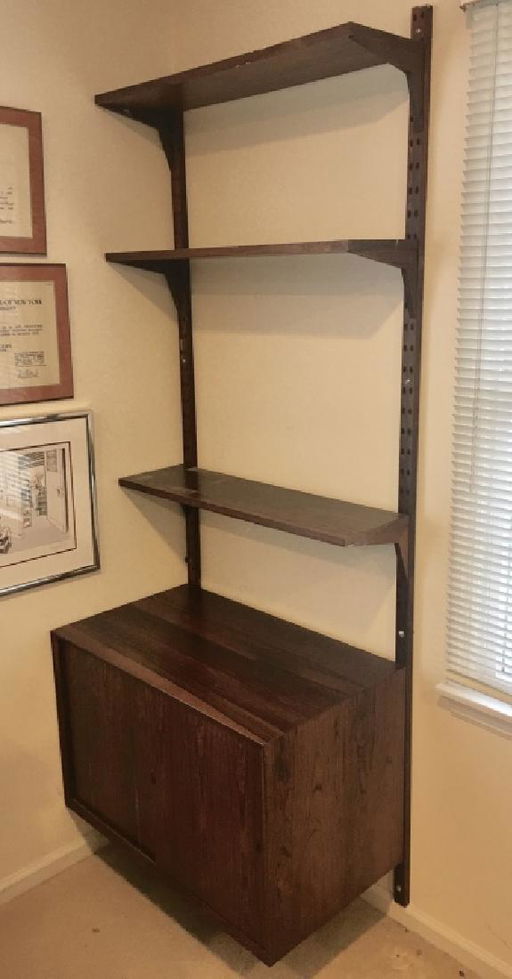 Mid Century Modern Danish Wall Unit
