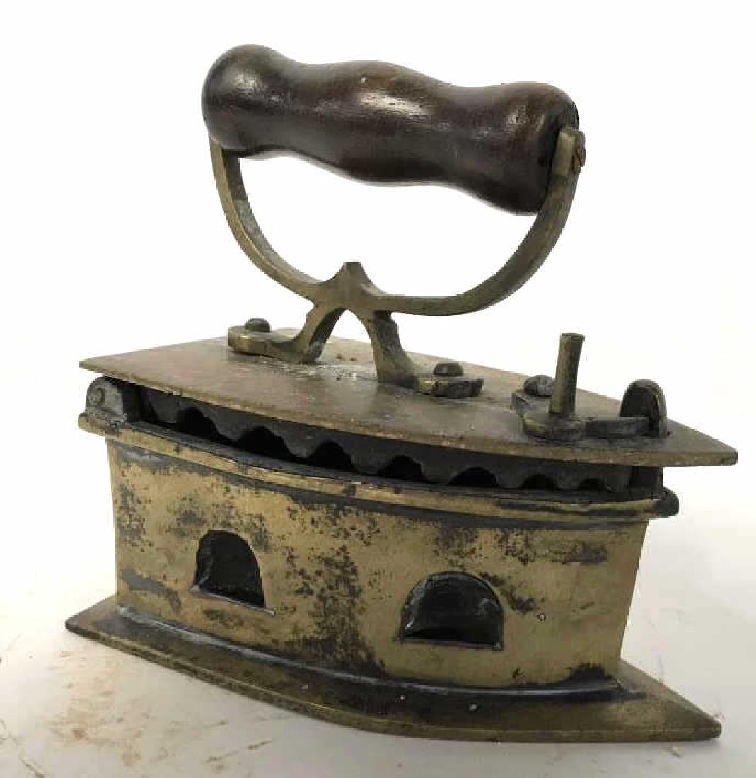 Pos Antique Brass Coal Iron (1 of 13)