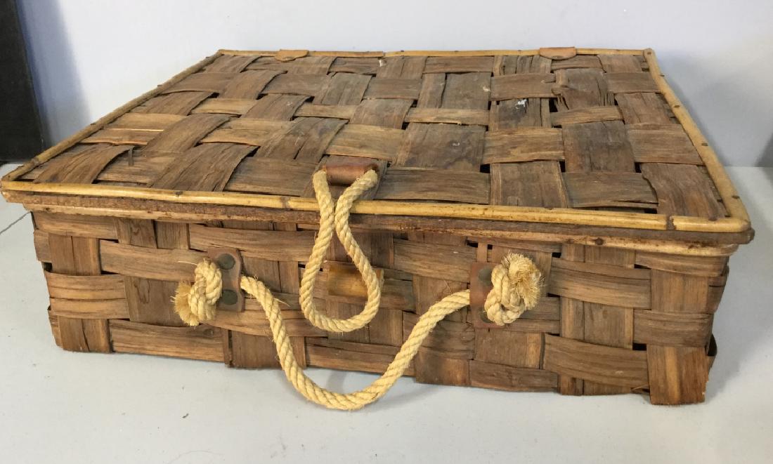 Vintage Wicker Lunch Basket (1 of 10)