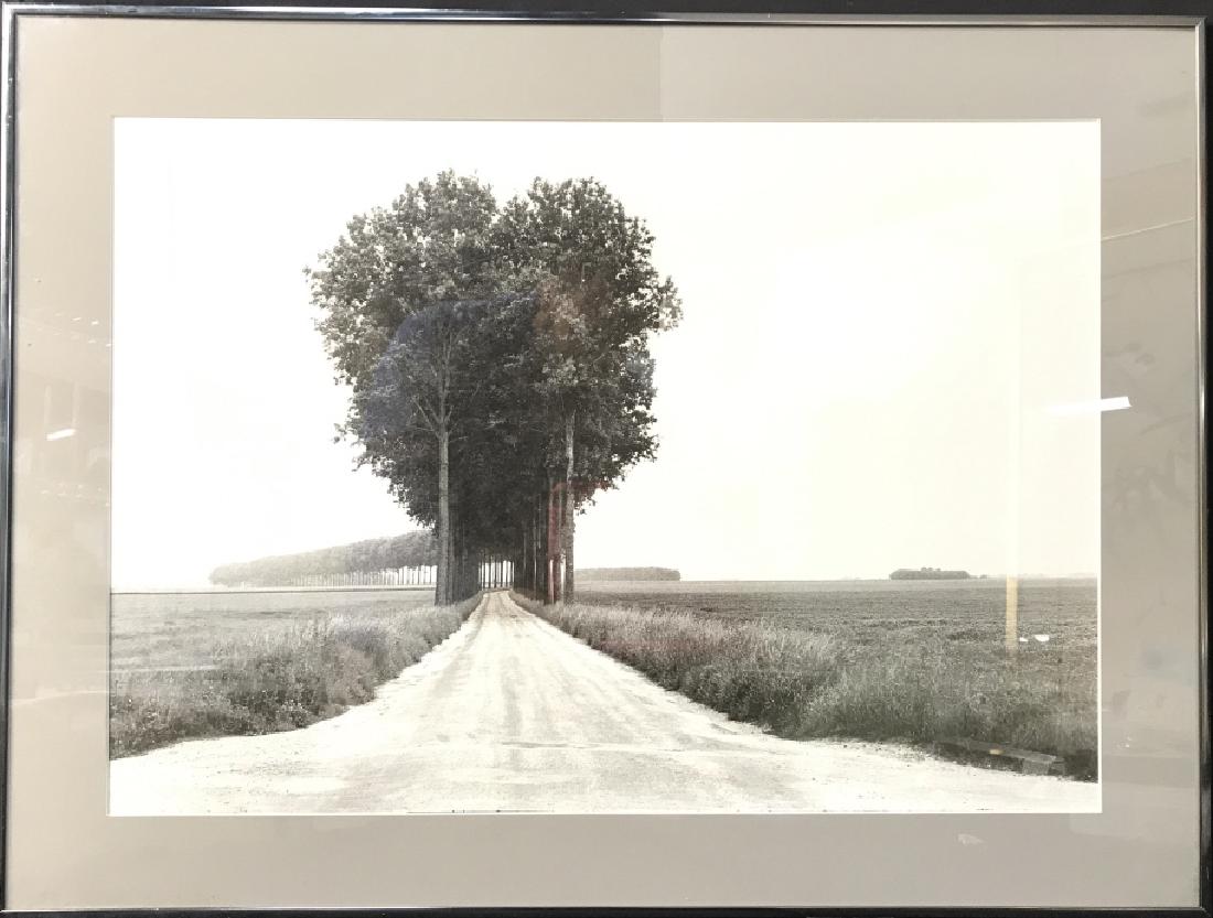 Black & White Framed Print Of Landscape (1 of 8)