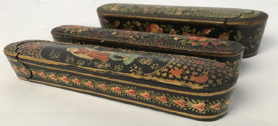 Group 3 Paper Mache Persian Pencil Boxes (1 of 14)