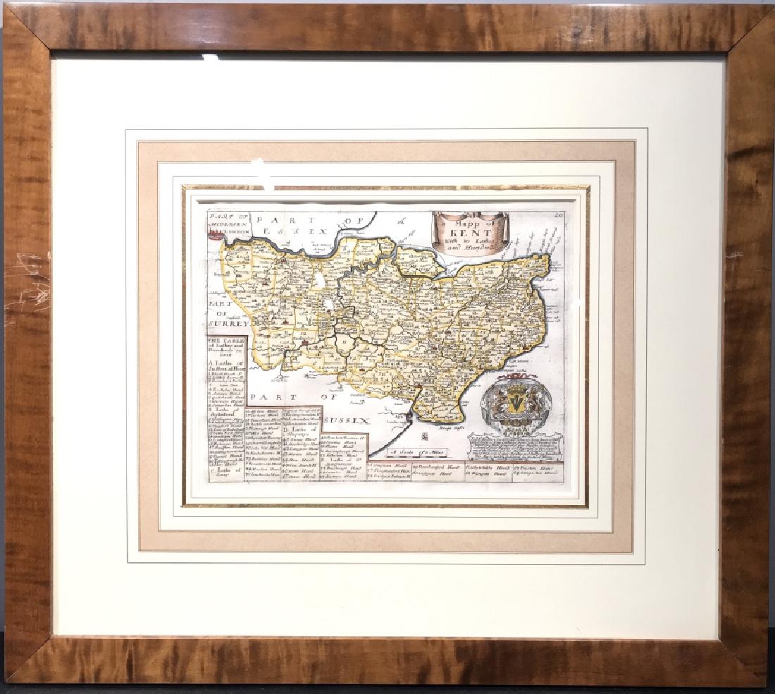 Map Of Kent Framed Print (1 of 6)