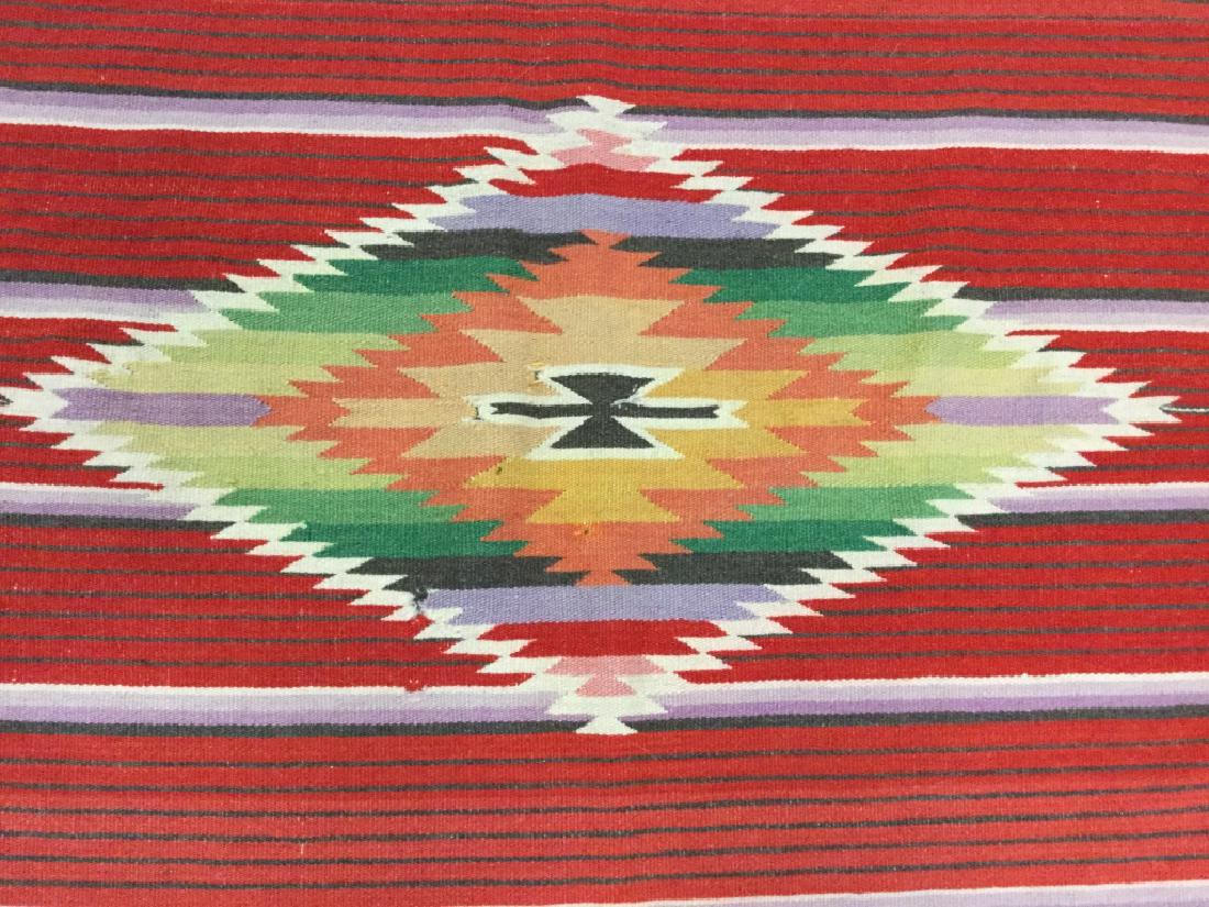 Handmade Mexican Geometric Rug (1 of 12)
