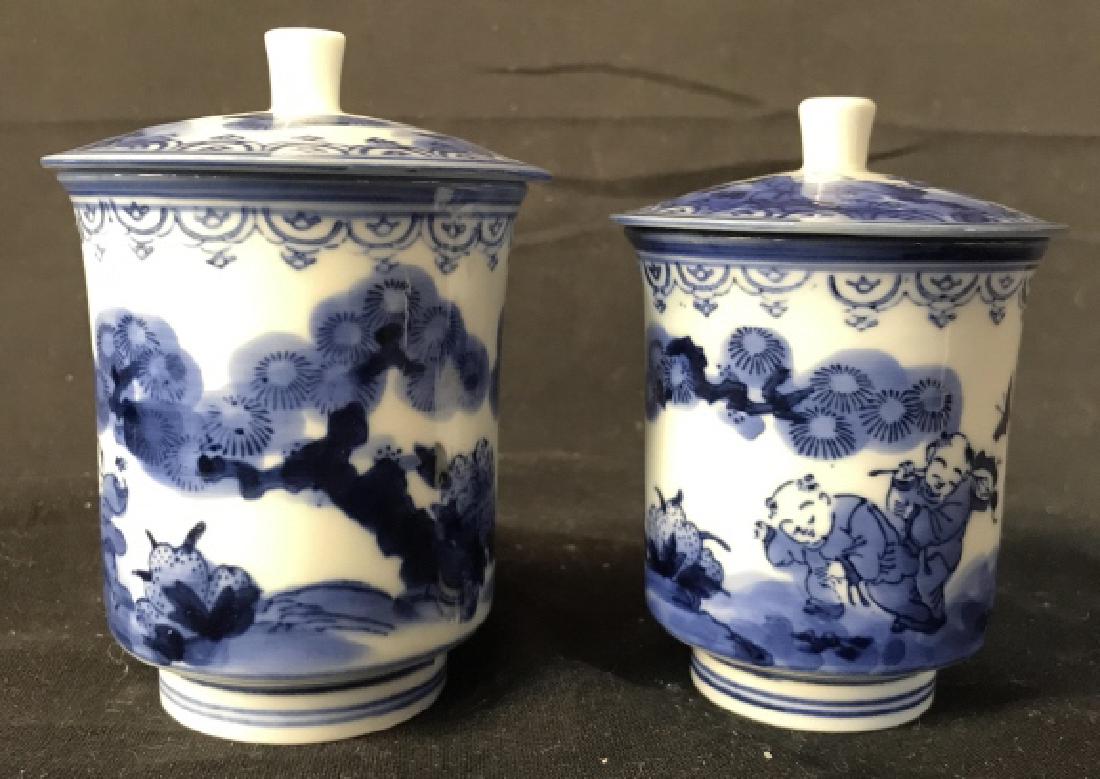 Lot 3 Oriental Style Tabletop Accessories (1 of 8)