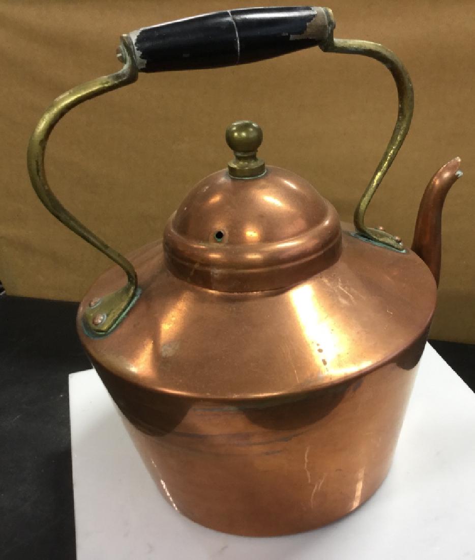 Copra Copper Teapot, (1 of 7)
