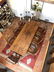 Antique English Oak Folding Top Dining Table - 18