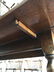 Antique English Oak Folding Top Dining Table - 7
