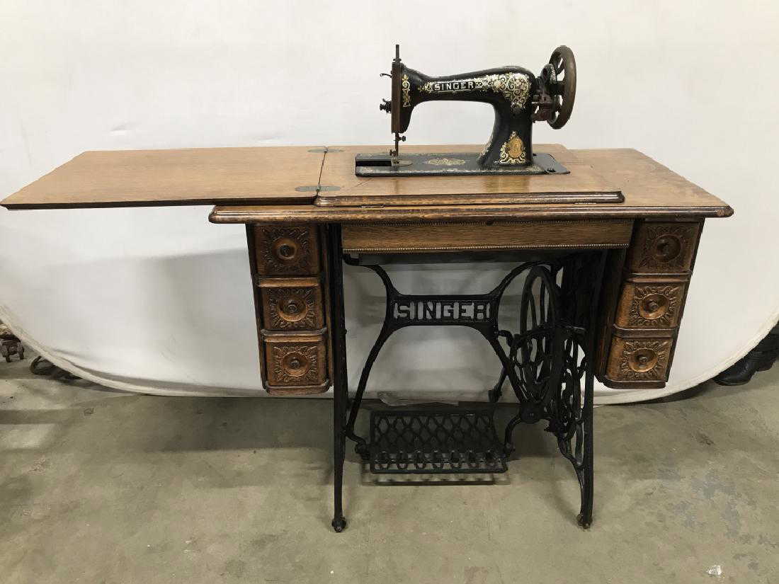 singer sewing machine kitchen table