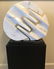 Room Sized White Marble Disk Sculpture - 10