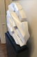 Room Sized White Marble Disk Sculpture - 4