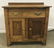 Poss Antique Oak Side Table Cabinet